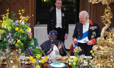 Bola Tinubu and King Charles III at Windsor Castle during the Nigerian president’s official visit to the UK. © Royal Collection Enterprises Limited 2026 / Royal Collection Trust