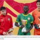 BBC/Getty Images Morocco’s Brahim Díaz (left) looks distraught as he accepts the tournament’s Golden Boot award after missing his penalty