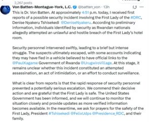 X's post from Dr Van Batten‑Montague‑York, L.C