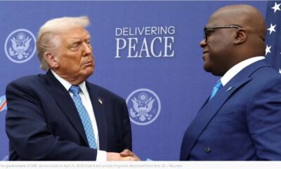 Dec. 20025- D.Trump and F. Tshisekedi Signing a Treaty of Peace