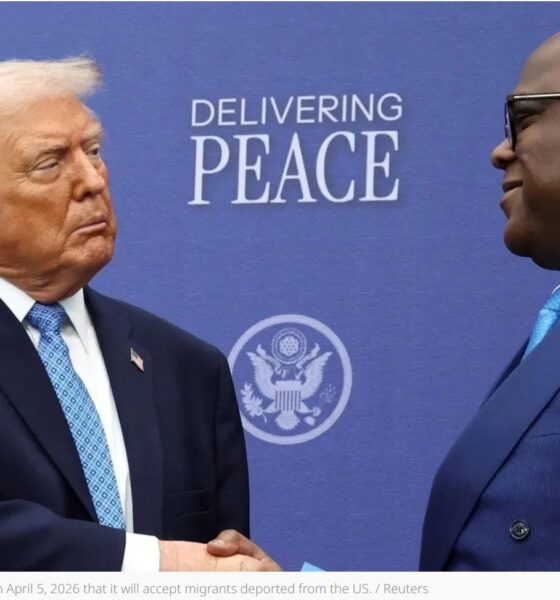 Dec. 20025- D.Trump and F. Tshisekedi Signing a Treaty of Peace