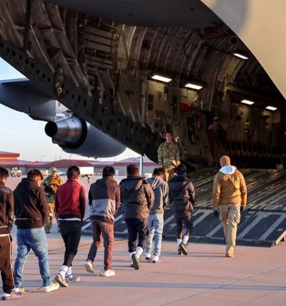 US Deportees Boarding Cargo Source: @BusinessInsideAfrica