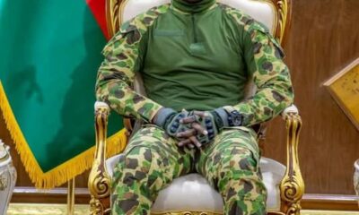 Burkina Faso Leader, Cap. Ibrahim Traore @Lumumba Facebook Page