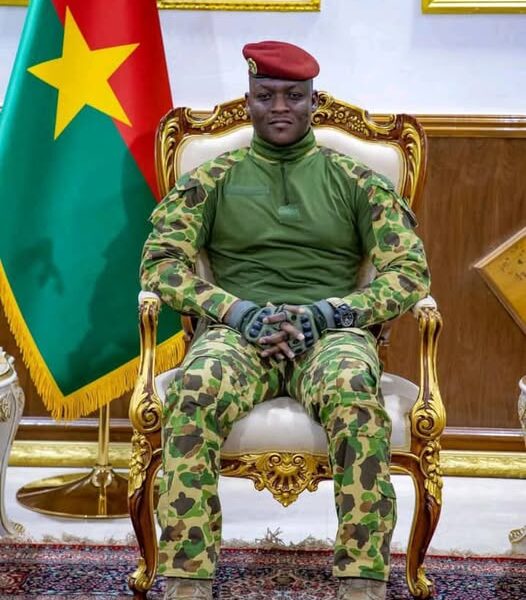 Burkina Faso Leader, Cap. Ibrahim Traore @Lumumba Facebook Page