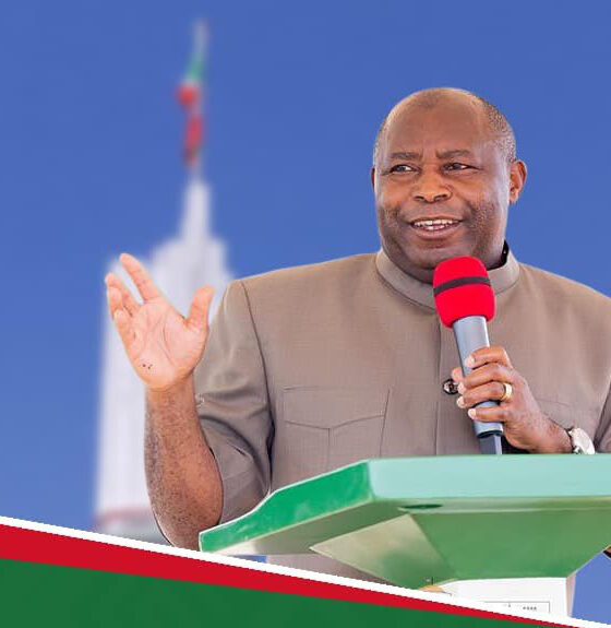 President Ndayimishiye of Burundi