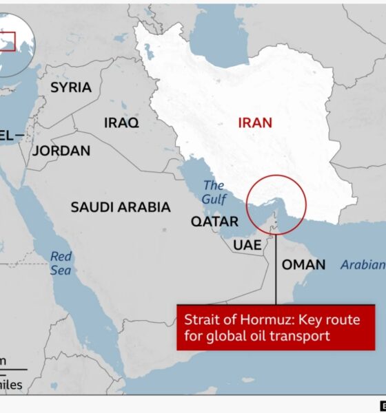 Strait of Hormuz @BBC