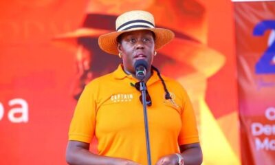 Winnie Odinga- Member of East African Legislative Party (EALP), attending ODM's rally.